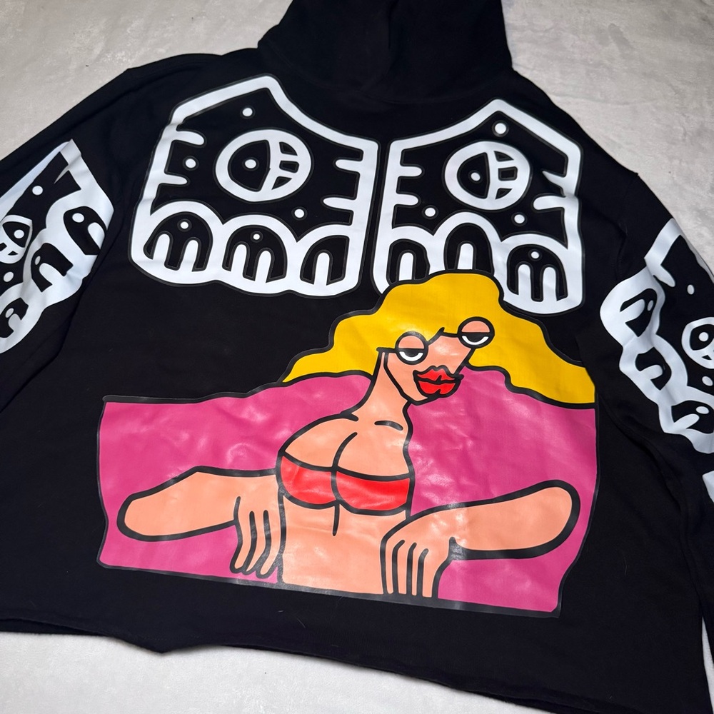Kodone Hoodie LIES / NIGHT (2022) - Size XL - Picture 2 of 7